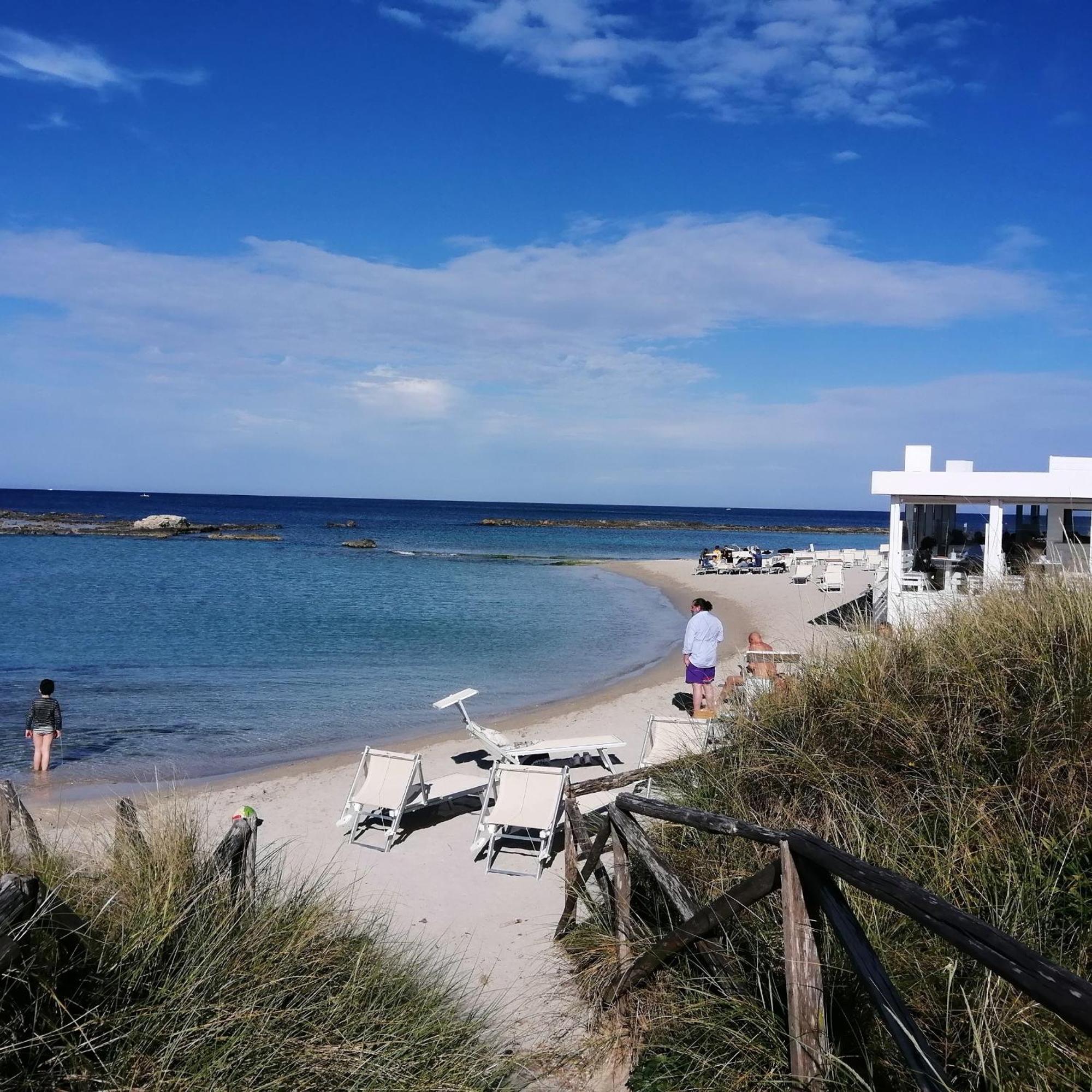 Bilocale Punta Rosa - Fronte Spiaggia 奥特朗托 外观 照片